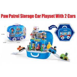 اسباب بازی کیفی پارکینگ و ریسینگ سگهای نگهبان PAW PATROL PARKING LOT RACING_اسباب بازی